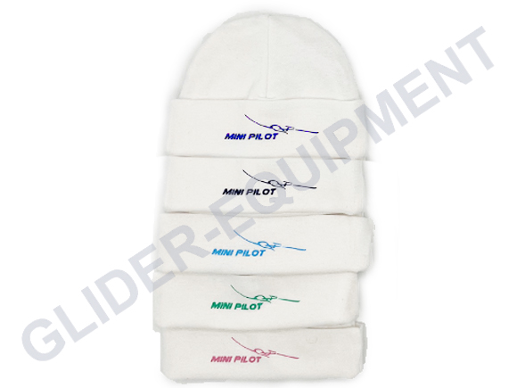 GE baby geboorte mutsje \'Mini-Pilot\' zweefvliegtuig [B2001]