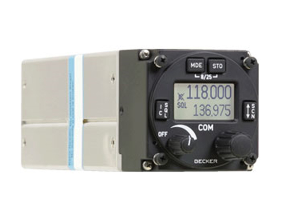Becker  VHF-radio 8.33kHz/25kHz  6W 57mm [AR6211-(022)/AR6201]