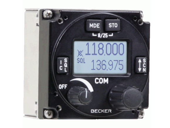 Becker AR6211 2-seaterunit/controlunit 57mm [RCU6201-(012)]