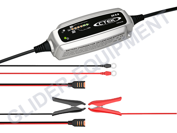 CTEK  XS0.8 vollautomatisches 6-Stufen-Ladegerät für Blei Batterien [56-707]