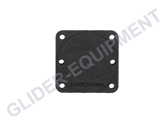 CarbonAero instrument adapterplaat 57mm -> RAM bal basis diamant [CA57RAM]