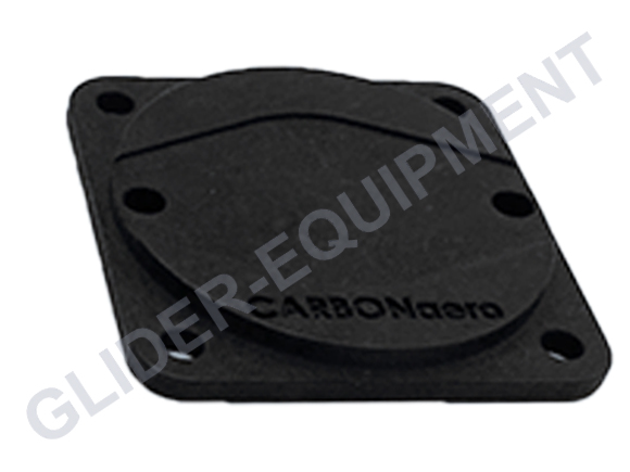 CarbonAero Instrumenten Adapterplatte 57mm -> RAM Kugelbasis Diamant [CA57RAM]