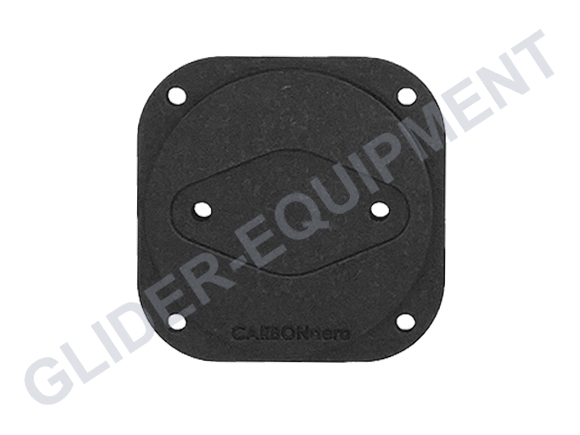CarbonAero instrument adapterplaat 80mm -> RAM bal basis diamant [CA80RAM]