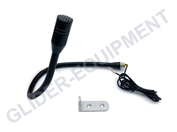 Clockaudio dynamic swan's neck microphone 425mm black [CLK10504]