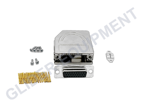 Connector D-SUB 26HD female Air Com / Air Traffic krimp [B795]