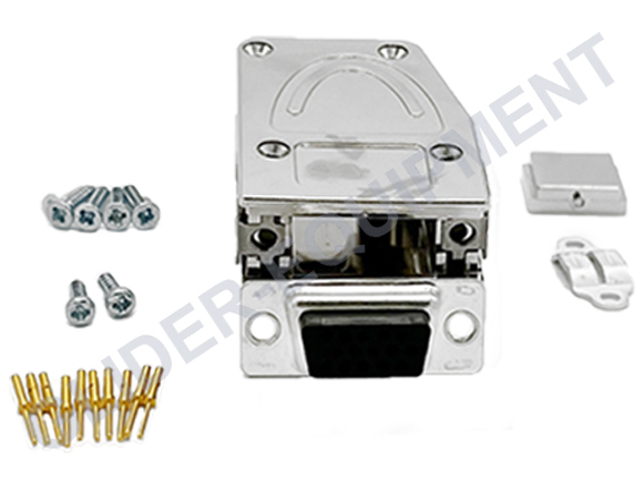 Connector D-SUB 15HD male Air Com / Air Traffic krimp [B853]