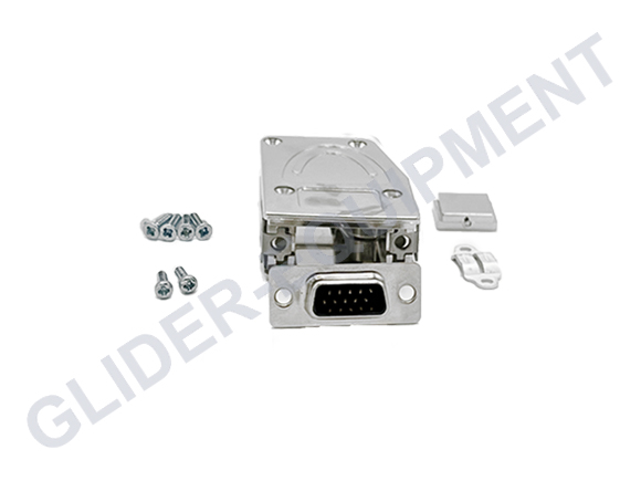 Connector D-SUB 15HD male Air Com / Air Traffic soldeer [B853s]