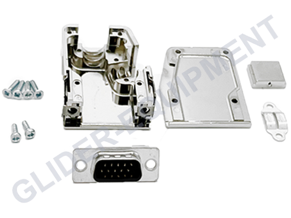 Connector D-SUB 15HD male Air Com / Air Traffic soldering [B853s]