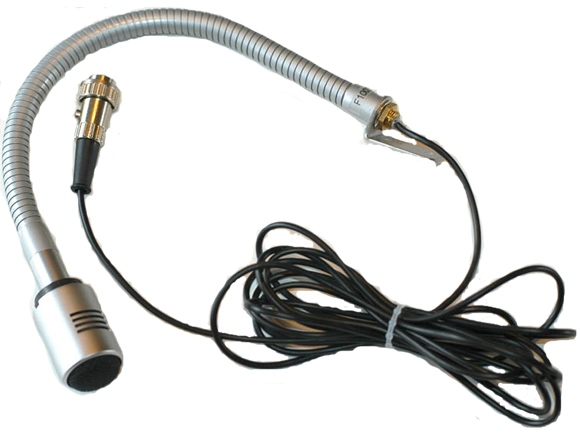 Dittel gooseneck-microphone 370mm zilver [F10039]