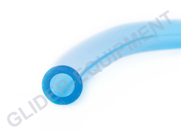 PVC instrumentenslang transp. blauw 10 METER [IS-5x8-BL-10M]