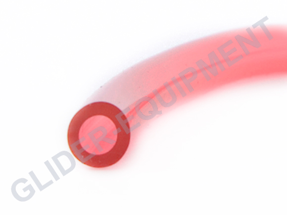 PVC instrument tube red 10 METER [IS-5x8-RO-10M]