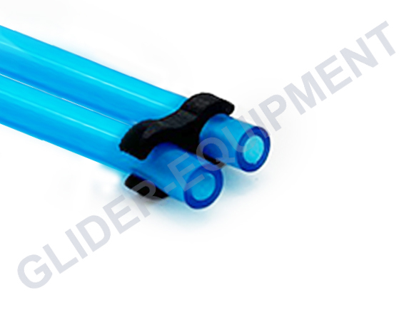 GE slangclip 2P \'\'=\'\' kunststof zwart Ø8mm [GES2I]