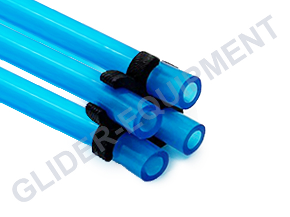 GE slangclip 4P \'\'X\'\' kunststof zwart Ø8mm [GES4X]