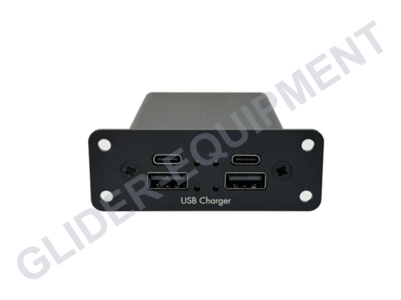 Harkwood 4-port Powerbox V2 Doppel USB / USB-C - I-Brettmontage [CHV24PB]