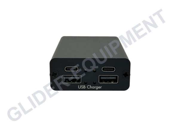 Harkwood 4-port Powerbox V2 double USB / USB-C [CHV24PA]