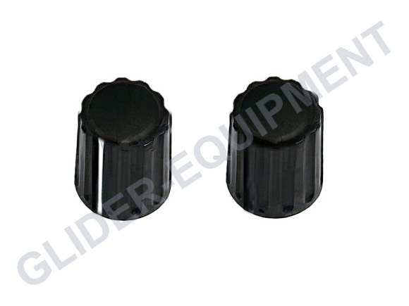 Instrumenten Drehknopfkappe schwarz (14.5mm Drehknopf) [E040-3025]