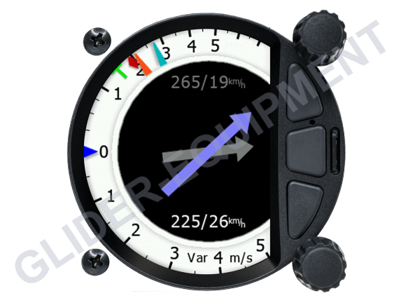 LXNAV  SxHAWK digitale variometer 80mm [L12007]