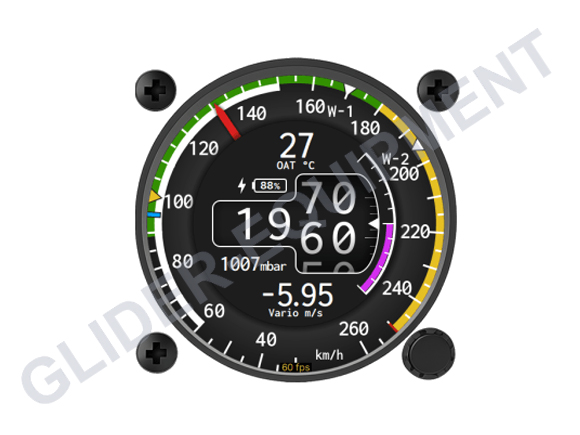 LXNAV gecertificeerde Air Data Indicator
