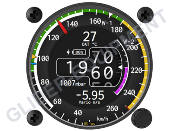 LXNAV gecertificeerde Air Data Indicator