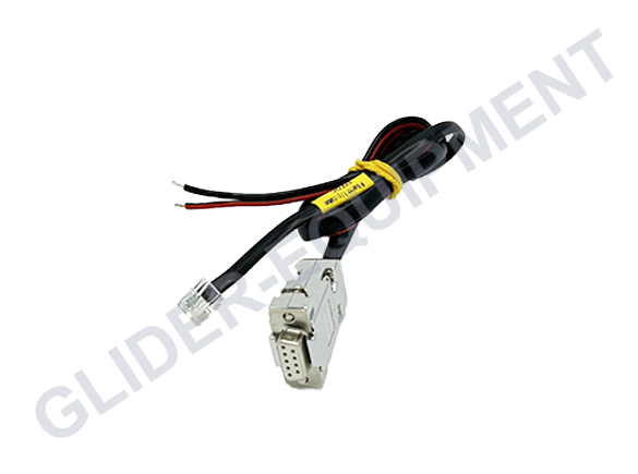 LXNAV update kabel Flarm +12V RS232 (RJ12 <-> DB9f) [FLARMUPD12-CA]