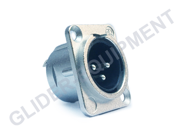 Neutrik XLR 3P chassis connector male [NC3MD-L-1]