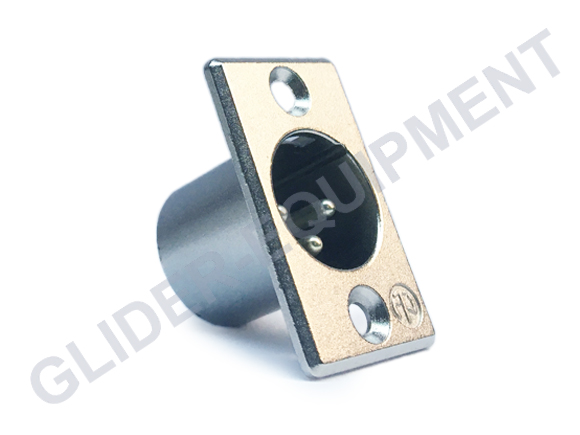 Neutrik XLR 3P chassis connector male [NC3MP]