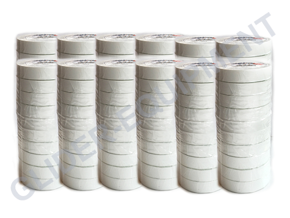 Nitto afplaktape 19mm 160 ROLLEN [PVC21-19MMx20M-WIT-160]