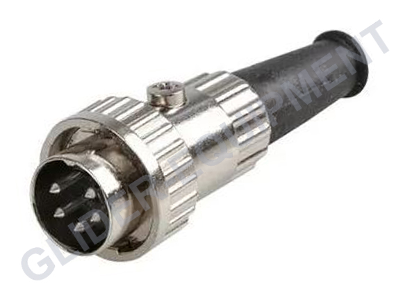 Preh DIN 5P 270º cable connector male [71430-250]
