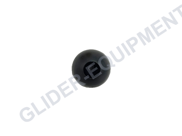 Ronde greep hendel voetenstuurverstelling Ø25mm zwart [D40160623]