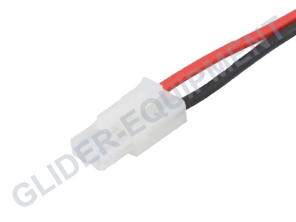 Tamiya / Graupner stekker huis mannelijk (+clip) met kabel [2993.54]