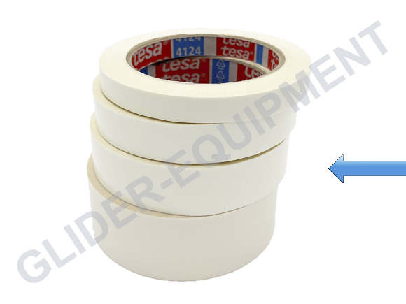 TesaPack PVC filmtape wit 25mm [4124 (4104)-25mm]