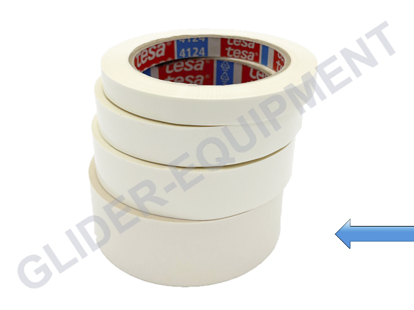 TesaPack PVC Filmklebeband weiß 38mm [4124 (4104)-38mm]