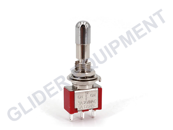 Tuimelschakelaar lockable on/off/on Ø6.35mm 5A [SHT80T14LK]
