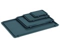 Euronorm hinge cover 400x300 & closing clips [EN-43-1-7 S]